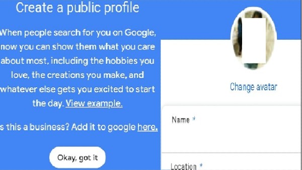 గూగుల్ పీపుల్ కార్డు ఫీచర్ కంటెంట్‌