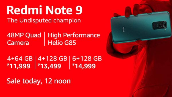 రెడ్‌మి నోట్ 9 స్మార్ట్‌ఫోన్‌ ధరల వివరాలు 