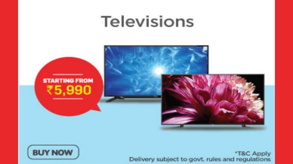 టెలివిజన్ ఉపకరణాలలో 70% వరకు ఆఫ్