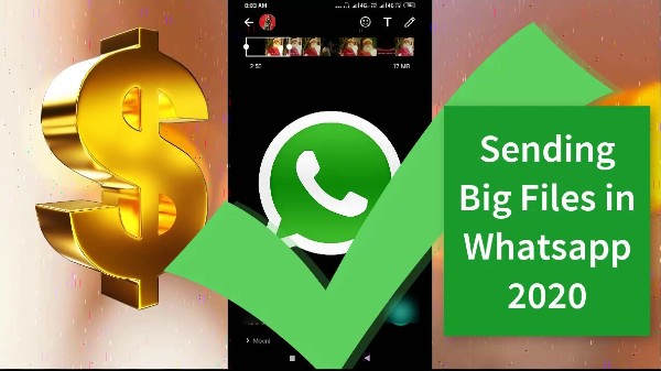 వాట్సాప్ ద్వారా పెద్ద ఫైల్‌లను సెండ్ చేయడం