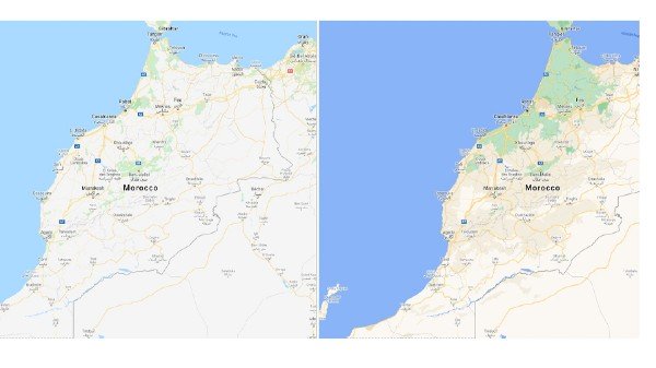 ప్రకృతి రంగులను చూపించడానికి