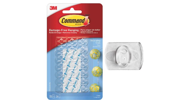 Adhesive cable clips 