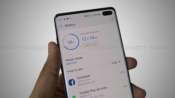 గెలాక్సీ ఎస్ 10 + ఫాస్ట్ వైర్‌లెస్ ఛార్జింగ్ ఫీచర్ 