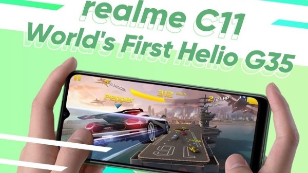 రియల్‌మి C11 మీడియాటెక్ హెలియో G35 SoC ప్రాసెస్‌