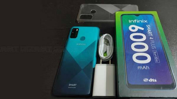 ఇన్ఫినిక్స్ స్మార్ట్ 4 ప్లస్‌ స్మార్ట్‌ఫోన్ 6000mAh బ్యాటరీ ఫీచర్ 