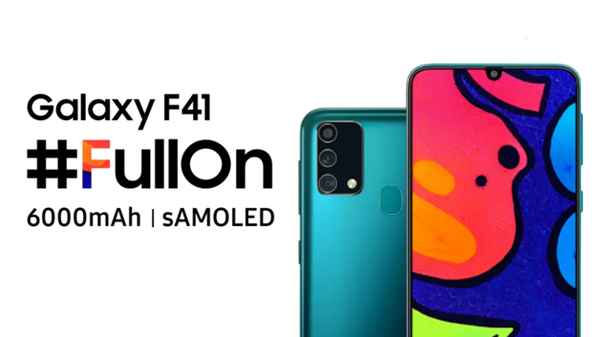 శామ్‌సంగ్ గెలాక్సీ F41 15W ఫాస్ట్ ఛార్జింగ్ టెక్నాలజీ