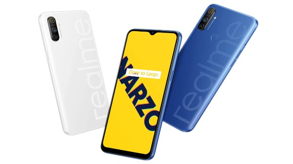 రియల్‌మి నార్జో 10A 720p HD వీడియో రికార్డింగ్‌‌ 