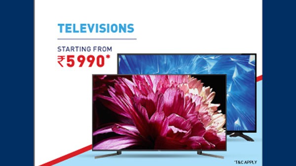 స్మార్ట్ టీవీలు రూ. 5,990 నుంచి 