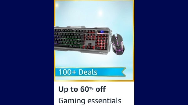 గేమింగ్ ఉపకరణాలపై 60% వరకు ఆఫ్