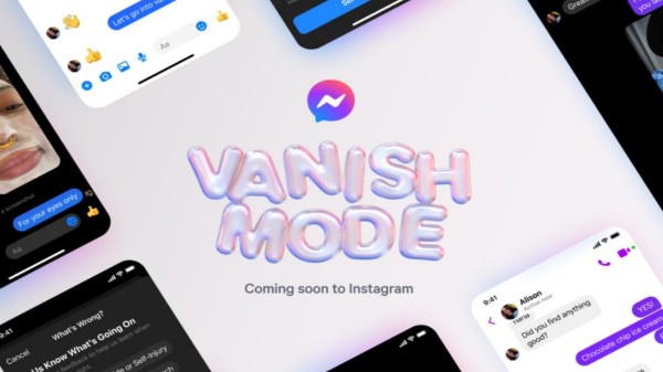 ఫేస్‌బుక్ వానిష్ మోడ్ ఫీచర్ 