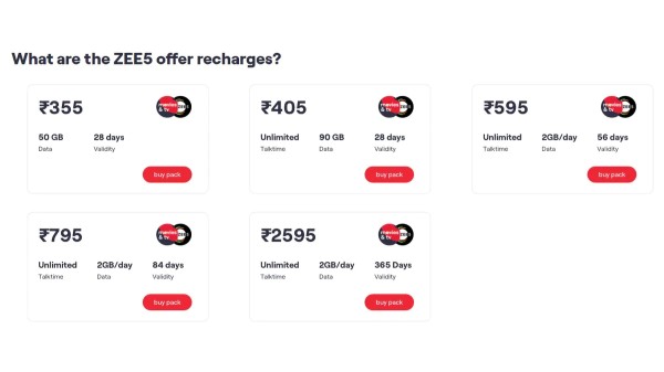 వోడాఫోన్ ఐడియా ZEE5 ప్రీమియం ప్రీపెయిడ్ ప్లాన్‌లతో 6GB బోనస్ డేటాను పొందే విధానం?