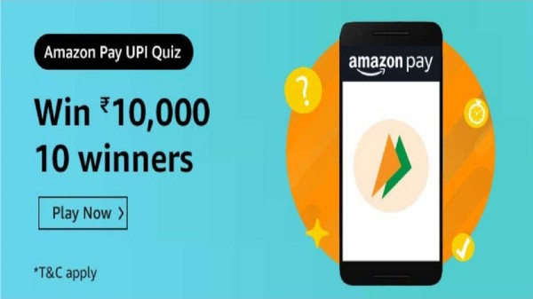 Amazon app Quiz 21th December 2020: Chance to win Rs.10000 Amazon Pay Balance