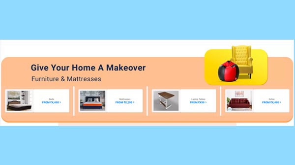 ఫర్నిచర్ వస్తువులపై డిస్కౌంట్