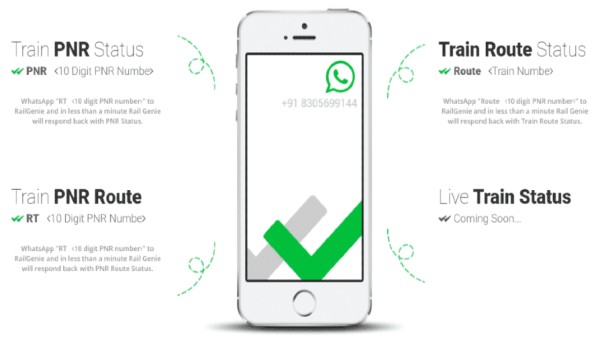 వాట్సాప్‌లో రైలోఫీ సర్వీస్