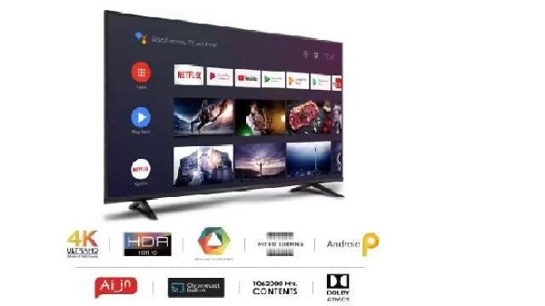 iFFalcon K61 స్మార్ట్ టీవీ 64-బిట్ క్వాడ్-కోర్ ప్రాసెసర్‌ ఫీచర్స్ 