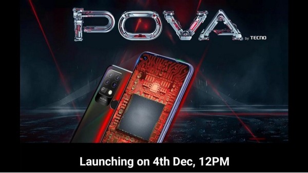 టెక్నో పోవా స్మార్ట్‌ఫోన్ క్వాడ్ రియర్ కెమెరా సెటప్ ఫీచర్స్ 