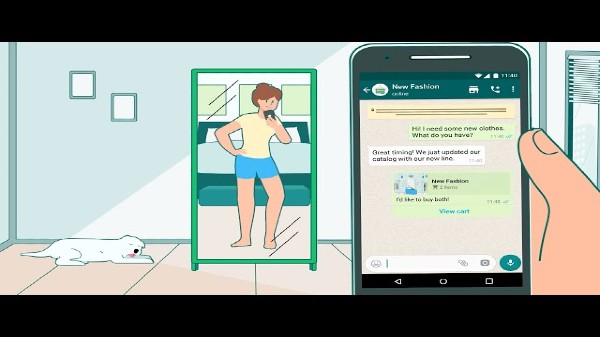 వాట్సాప్ కార్ట్స్ షాపింగ్ ఫీచర్