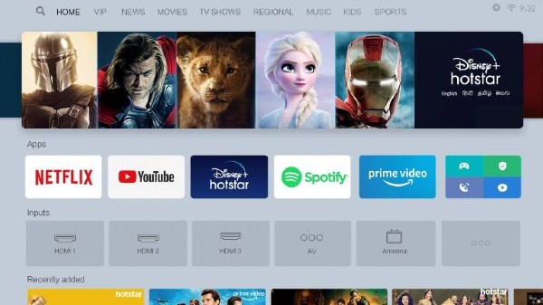 Mi టివి 4A హారిజోన్ ఎడిషన్ స్మార్ట్ ఫీచర్స్ 