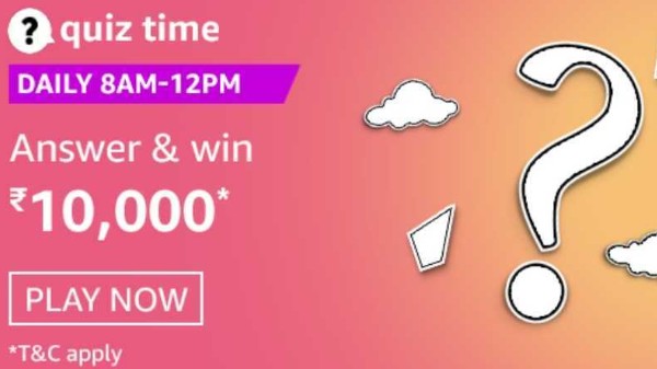 Amazon Quiz Answers January 27, 2021,Win Rs10000 AmazonPay Balance.