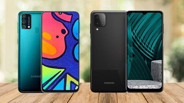 Samsung Galaxy M12 and F62