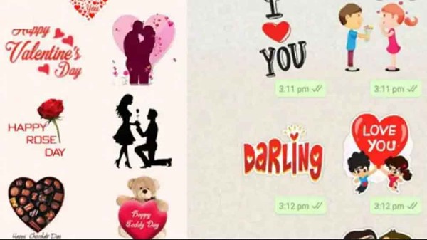 How to Send Valentine’s Day Stickers on WhatsApp 