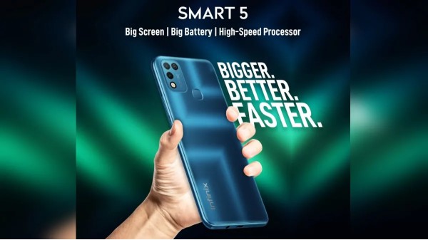 ఇన్ఫినిక్స్ స్మార్ట్ 5 6,000mAh బ్యాటరీ ఫీచర్స్ 