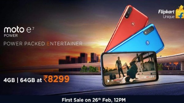 మోటో E7 పవర్ స్మార్ట్‌ఫోన్ స్పెసిఫికేషన్స్ 