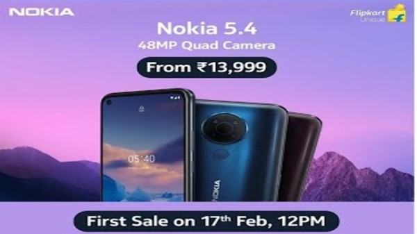 నోకియా 5.4 ధరలు & సేల్ ఆఫర్స్ వివరాలు 