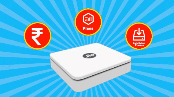 జియోఫైబర్ అందిస్తున్న ప్లాన్‌లు