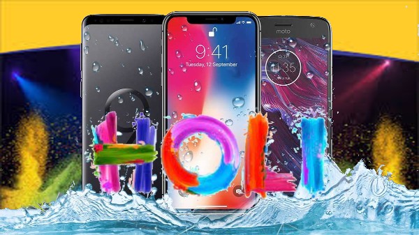 వాటర్‌ఫ్రూఫింగ్ స్మార్ట్‌ఫోన్‌లు 