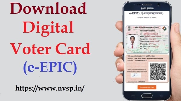 How to Download Electronic Voter id and Check EPIC Number Through Online 
