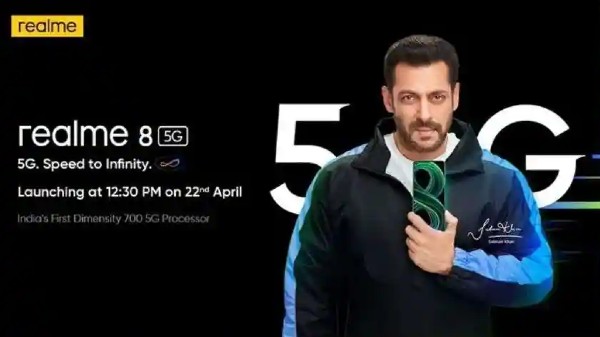 రియల్‌మి 8 5G ఇండియా లాంచ్ తేదీ 