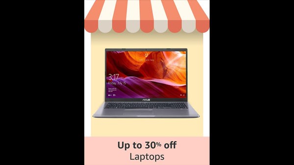 ల్యాప్‌టాప్‌ల పై 30% వరకు ఆఫర్