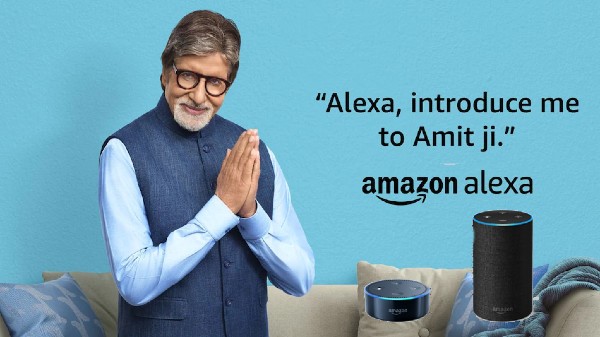 అలెక్సాలో అమితాబ్ బచ్చన్ వాయిస్‌కు అప్‌గ్రేడ్