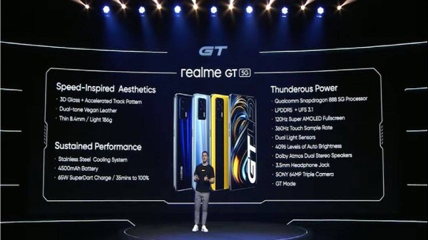 రియల్‌మి GT స్పెసిఫికేషన్స్ 