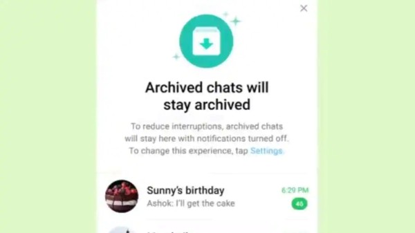 How to Permanently Hide Chats Using Archived Feature on WhatsApp