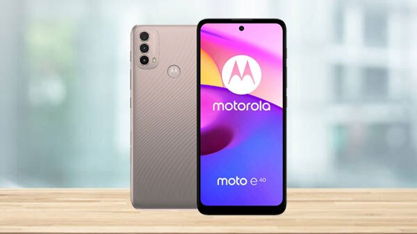 Moto E40 కెమెరాలు