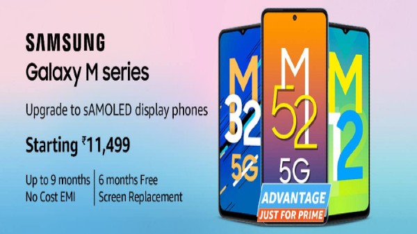 Amazon Giving The Best Discount Offers on Buying a Samsung Galaxy M-Series Smartphones 