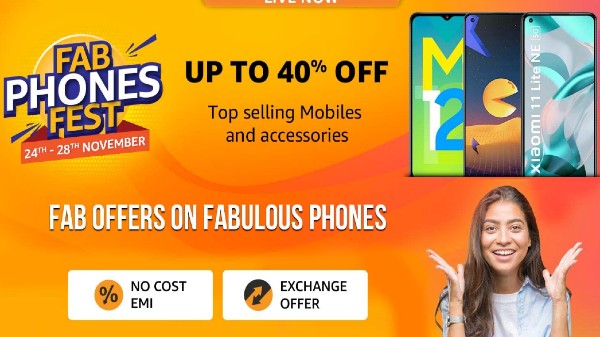 Amazon Fab Phones Fest Sales Offers Huge Discounts on Realme Brand Smartphones