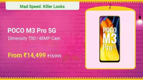 Poco M3 Pro 5G (Power Black, 64 GB) (4 GB RAM)