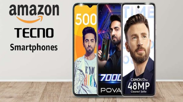 Amazonలో టెక్నో బ్రాండ్ బడ్జెట్ ఫోన్ల కొనుగోలుపై డిస్కౌంట్ ఆఫర్లు... Amazonలో టెక్నో బ్రాండ్ బడ్జెట్ ఫోన్ల కొనుగోలుపై డిస్కౌంట్ ఆఫర్లు...