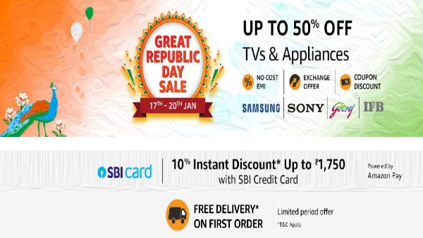 Amazon Republic Day 2022 sale Offers Up to 80 Percent Discounts on These Washing Machine and Refrigerators