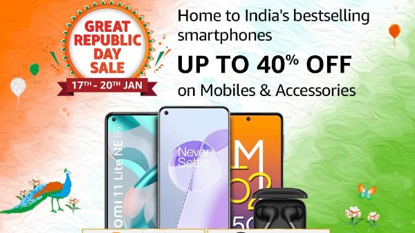 Amazon గ్రేట్ రిపబ్లిక్ డే సేల్స్ లో ఈ ఫోన్లపై ఊహించని ఆఫర్లు... Amazon గ్రేట్ రిపబ్లిక్ డే సేల్స్ లో ఈ ఫోన్లపై ఊహించని ఆఫర్లు...