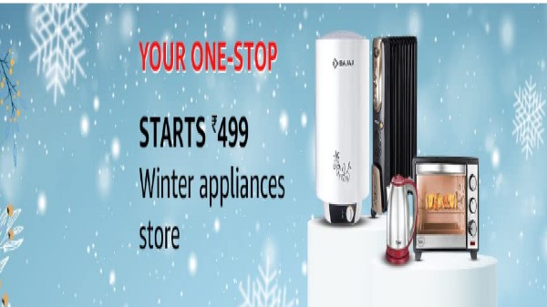 Amazon Winter Carnival Sales Offers More Discounts On Kitchen and Home Appliances