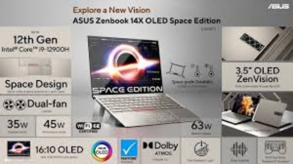 Asus Zenbook 14X OLED స్పేస్ ఎడిషన్ స్పెసిఫికేషన్స్ 