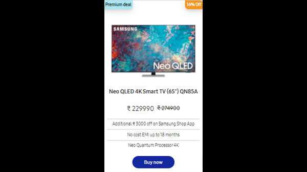 Neo QLED 4K Smart TV (65