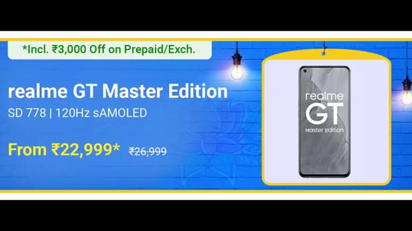 Realme GT Master Edition (Cosmos Black, 128 GB) (8 GB RAM)