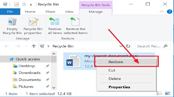 How to Recover a Word Document Accidentally Deleted on a Computer?