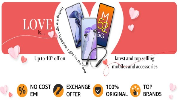 Amazon Offers Huge Discounts on Budget Smartphones For Valentines 2022 Gift