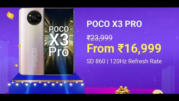 POCO X3 Pro (Steel Blue, 128 GB) (6 GB RAM)